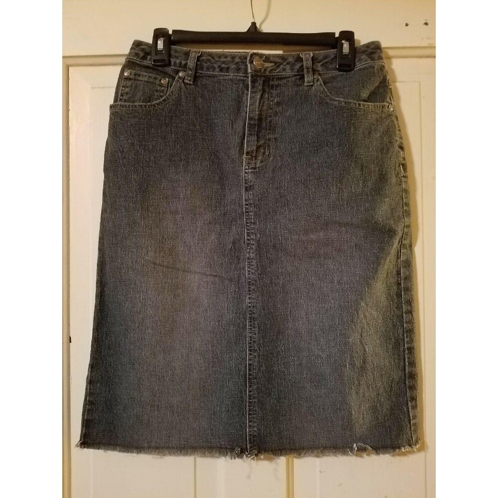No Boundaries Stretch Jean Denim Skirt Size 9 Juniors